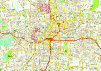 Atlanta map