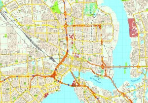 Jacksonville map