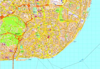 Lisboa map