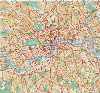 London Vector map
