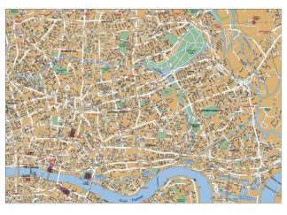 London West End map