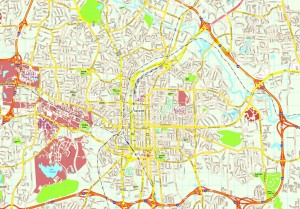 Raleigh map