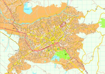Tirana Map