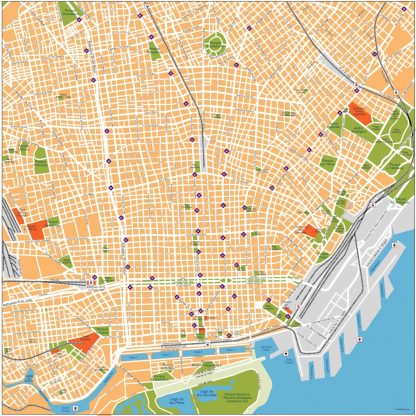 buenos aires vector map