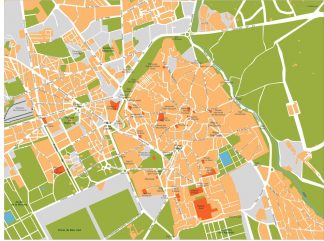 marrakech vector map