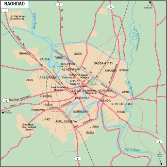 Baghdad city