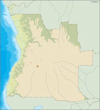 angola illustrator map
