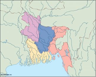 bangladesh blind map