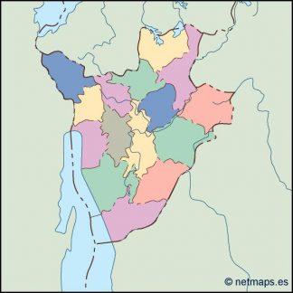 burundi blind map