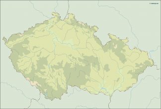 czech republic illustrator map