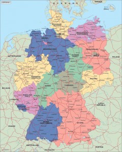 germany political map
