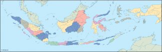 indonesia blind map