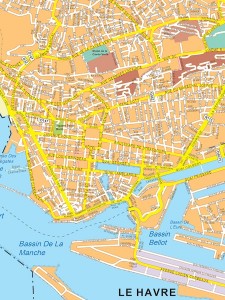 Le Havre Map