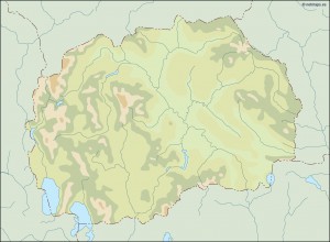 macedonia illustrator map