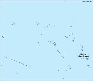 marshall islands vector map