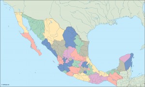 mexico blind map