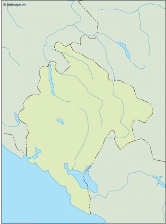 montenegro blind map