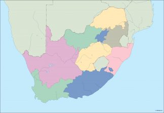 south africa blind map