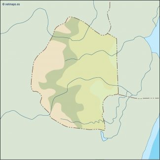 swaziland illustrator map