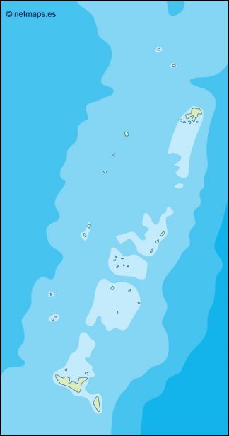 tonga illustrator map