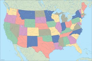 usa blind map