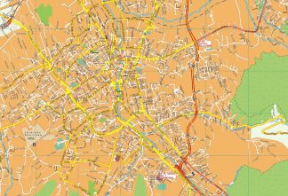 Bielsko Biala EPS map