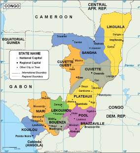 Congo EPS map