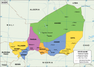 Niger EPS map