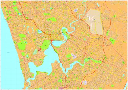 Perth Vector Maps
