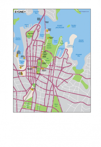 Sydney EPS map