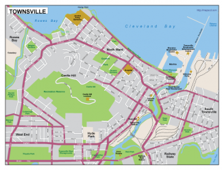 Townsville EPS map