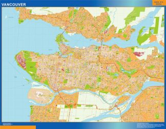vancouver vector map