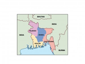 bangladesh presentation map