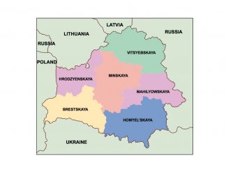 belarus presentation map