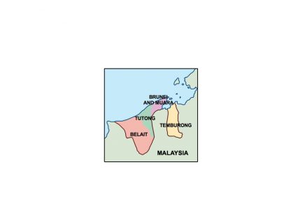 brunei presentation map
