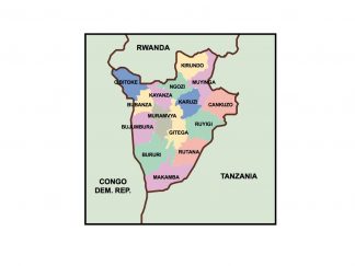 burundi presentation map