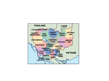 cambodia presentation map