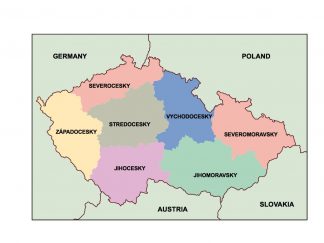 czech republic presentation map