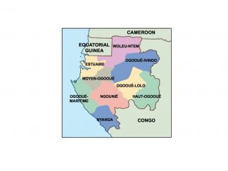 gabon presentation map