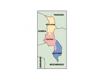 malawi presentation map