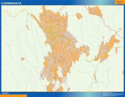 mapa Cuernavaca