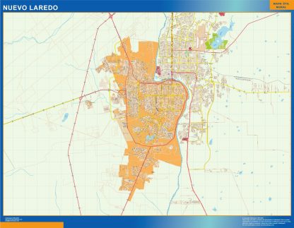 mapa Nuevo Laredo