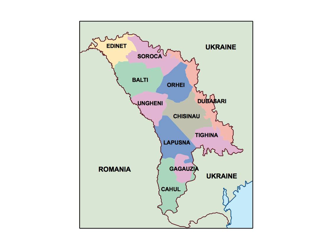Где находится гагаузия на карте россии. Гагаузия и Приднестровье на карте Молдавии. Гагаузия и Приднестровье на карте. Гагаузия Молдова границы.