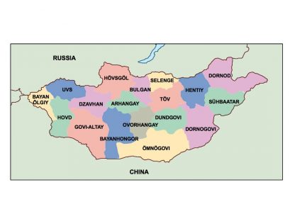 mongolia presentation map