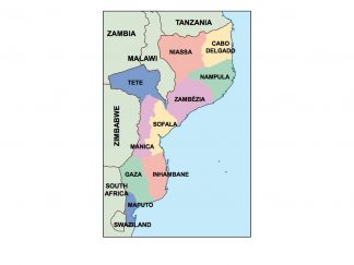 mozambique presentation map