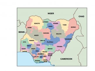 nigeria presentation map