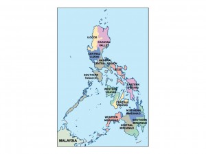 philippines presentation map