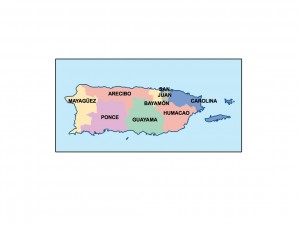 puerto rico presentation map