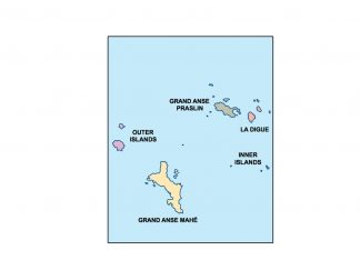 seychelles presentation map