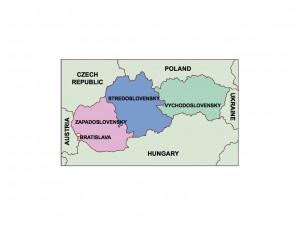slovakia presentation map
